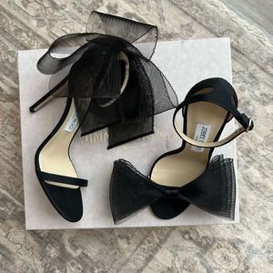 Jimmy Choo Aveline Bow Heels